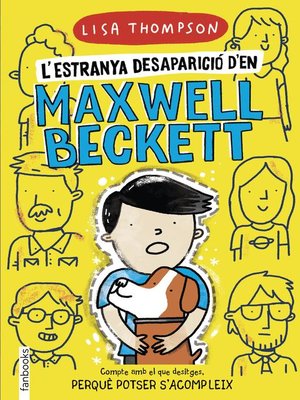 cover image of L'estranya desaparició d'en Maxwell Beckett